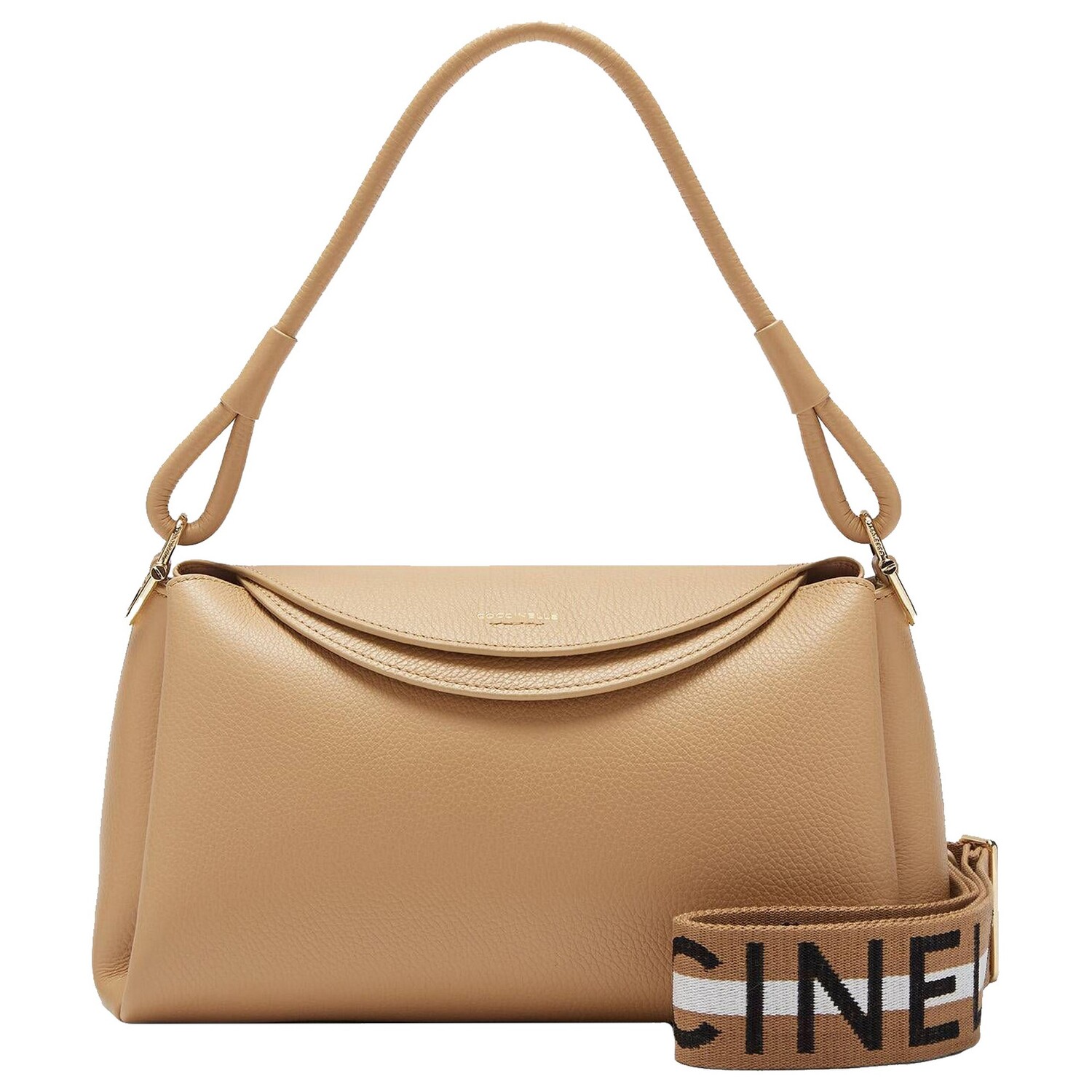 

Сумка через плечо COCCINELLE Eclyps Schultertasche 30 см, цвет fresh beige
