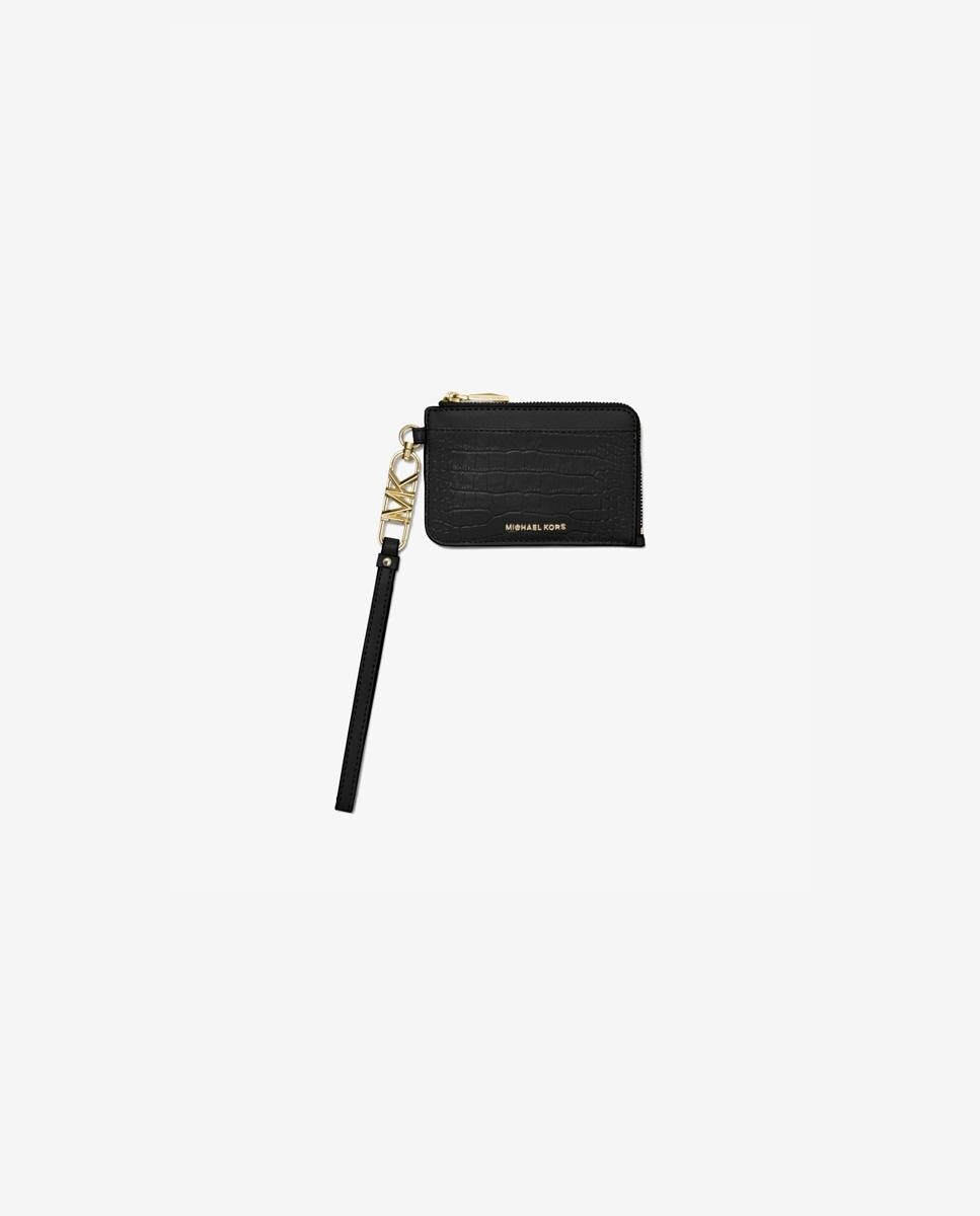 

Женская визитница из черной кожи Michael Michael Kors, черный