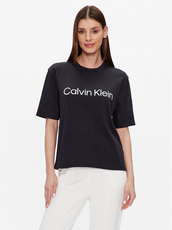 

Футболка свободного кроя Calvin Klein, черный