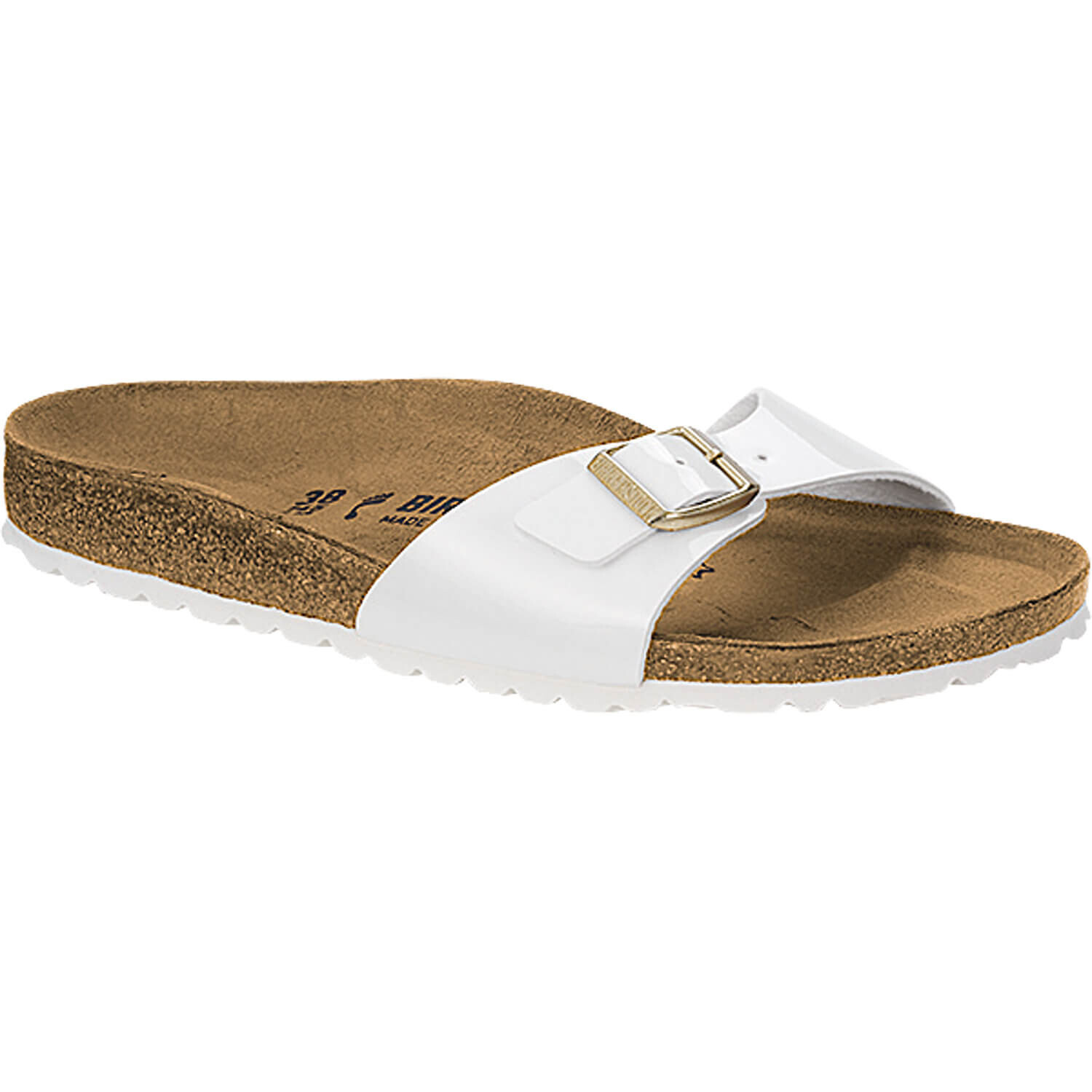 

Сандалии Birkenstock Sandale Madrid BF Urkunde White, белый