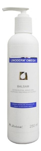 

Линодерм, Омега, Сильно увлажняющий бальзам для сухой кожи, 250 мл Linoderm