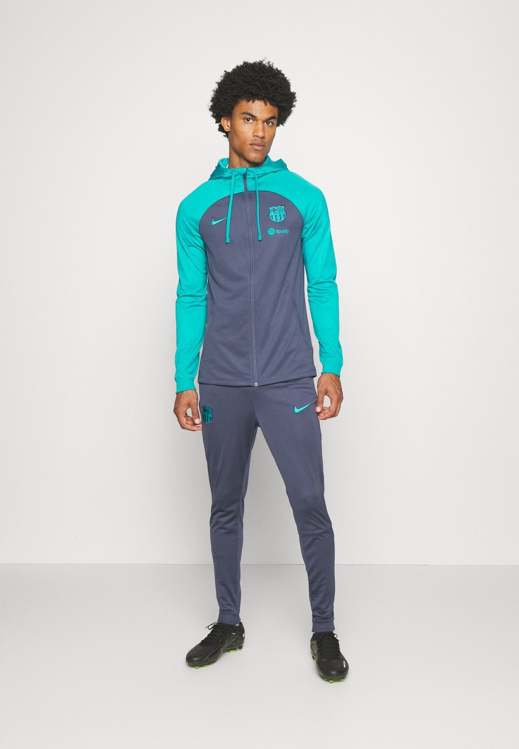 

Команда FC BARCELONA STRIKE HOODED Nike, громо-синий/энергичный
