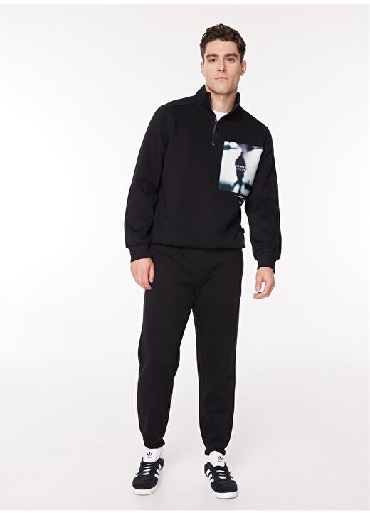 

Черные мужские спортивные штаны свободного покроя PXW G568 HEM.ING_ARCHIVE LOOSE FIT Ko Samui, черный