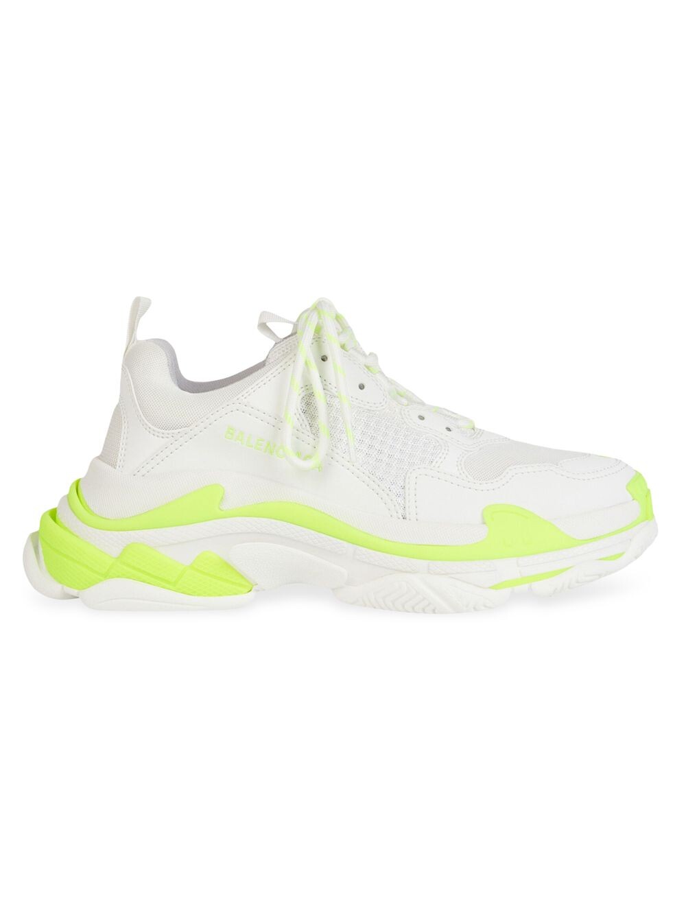 

Кроссовки Triple S Balenciaga, желтый