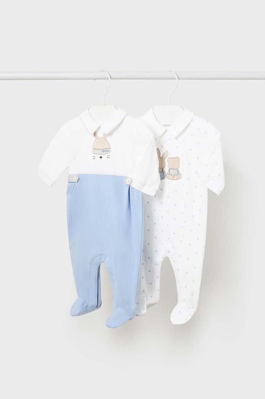 

Комплект комбинезонов в упаковке из 2 шт. Mayoral Newborn, синий
