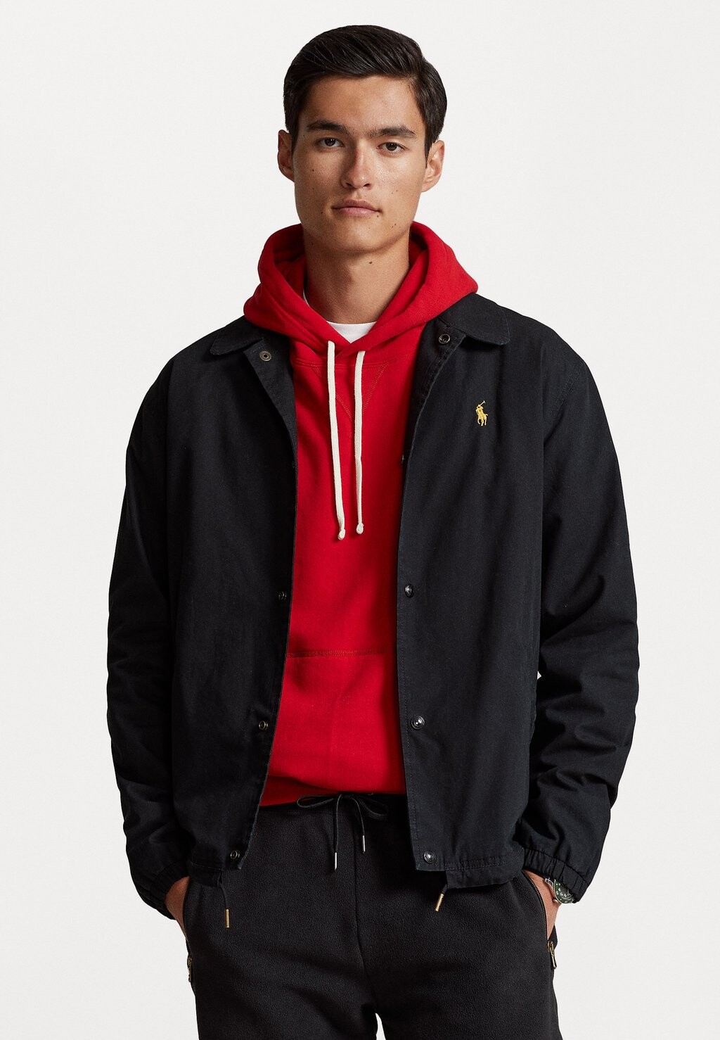 

Легкая куртка Lined Polo Ralph Lauren, черный