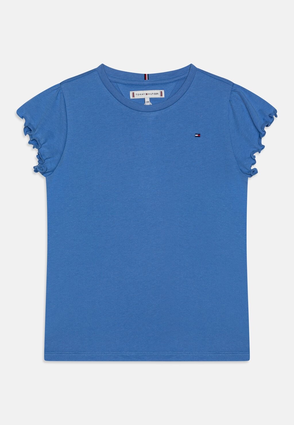 

Базовая футболка Essential Ruffle Sleeve Tommy Hilfiger, цвет blue spell