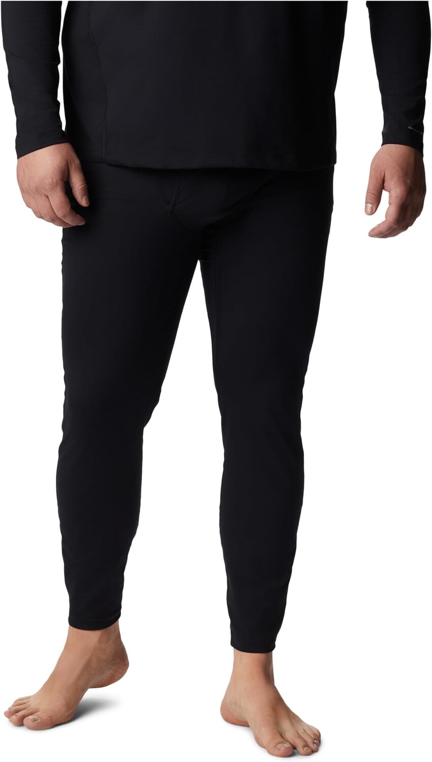 

Брюки Big and Tall Midweight Stretch Tights Columbia, черный