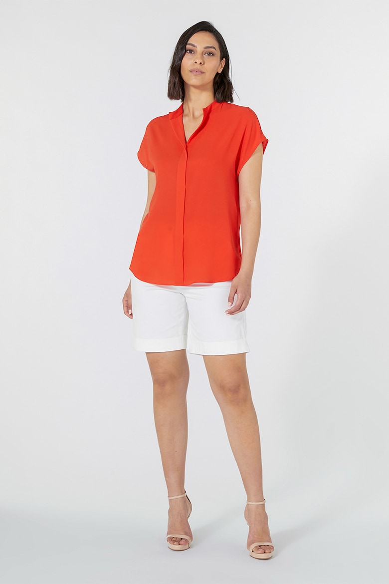 Блузка с короткими рукавами Elena Mirò, красный цена и фото