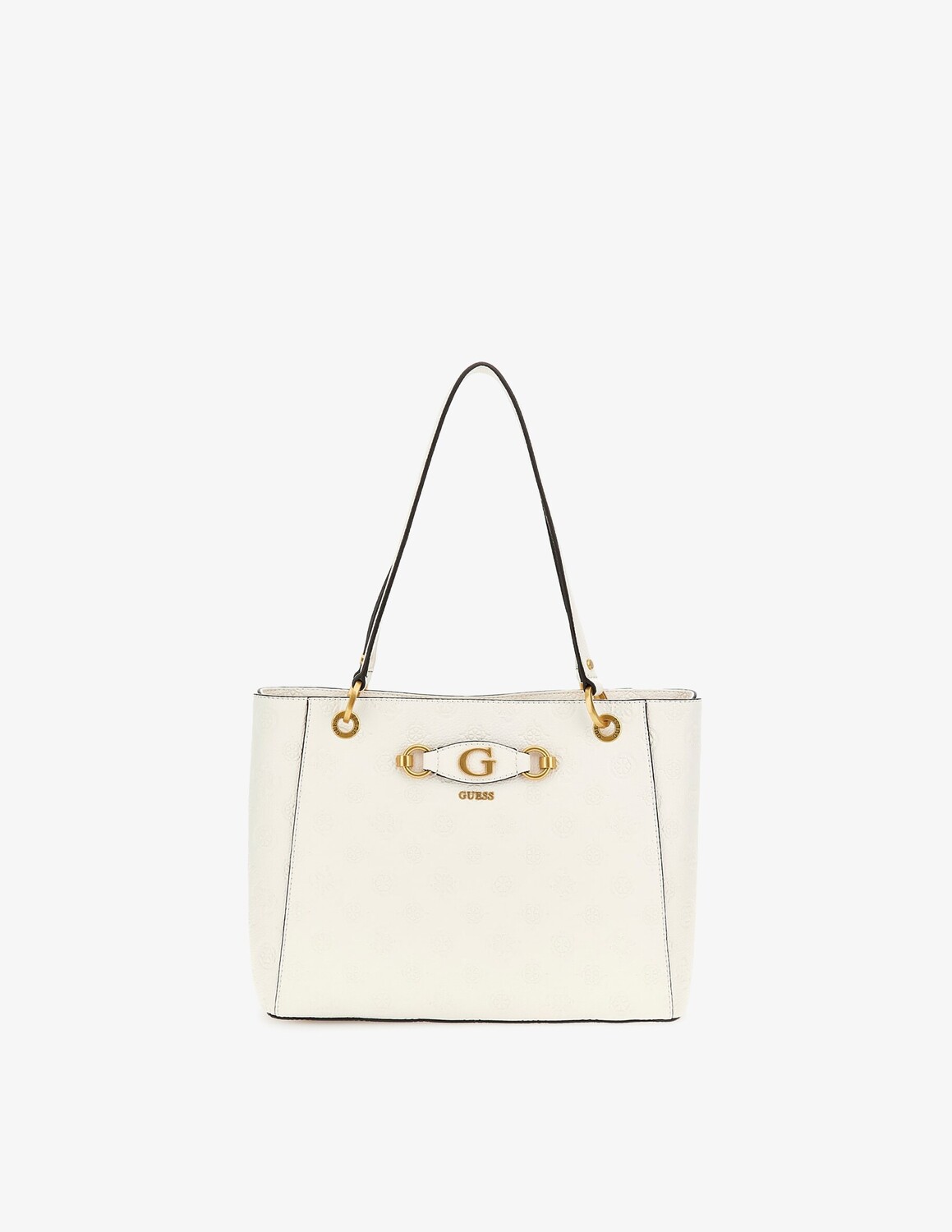 

Сумка-тоут Izzy Peony Guess, кремовый