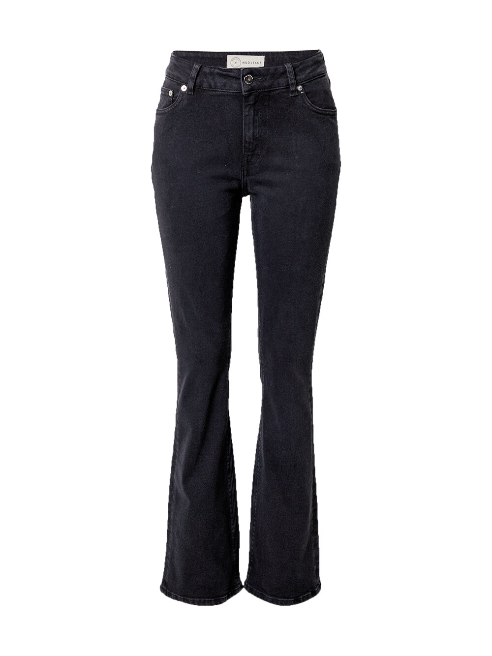 Расклешенные джинсы Mud Jeans Hazen, черный