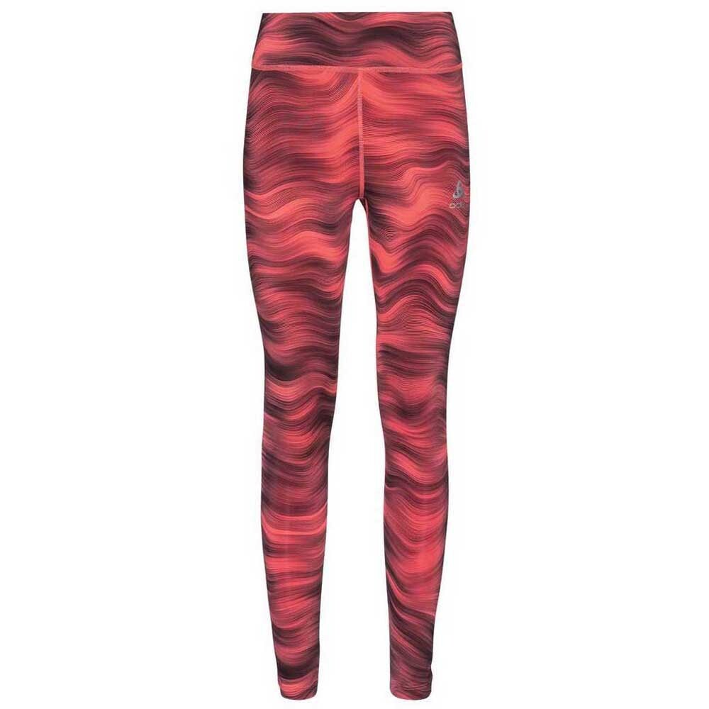 

Тайтсы Odlo Essential Soft Print, красный