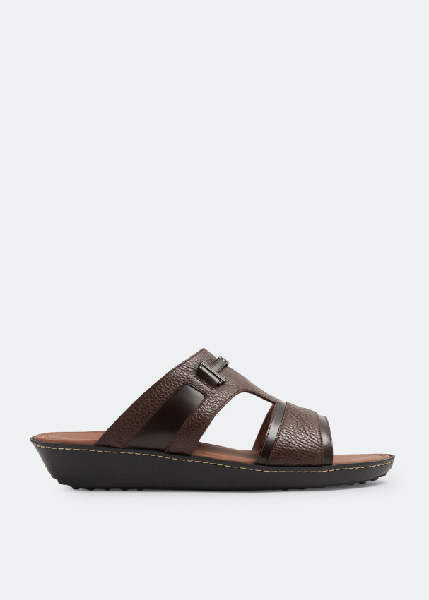 

Сандалии Tod'S Double T, коричневый