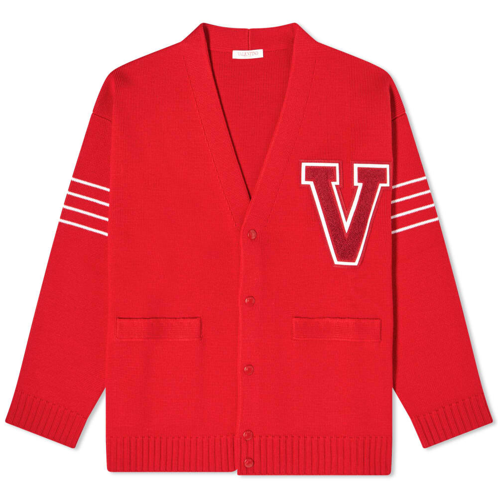 

Кардиган Valentino с V-образным логотипом
