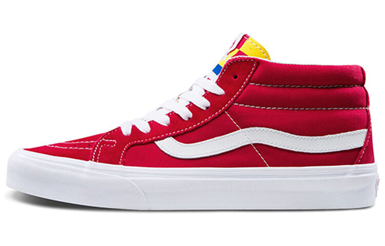 

Туфли для скейтбординга унисекс Vans SK8 MID красные