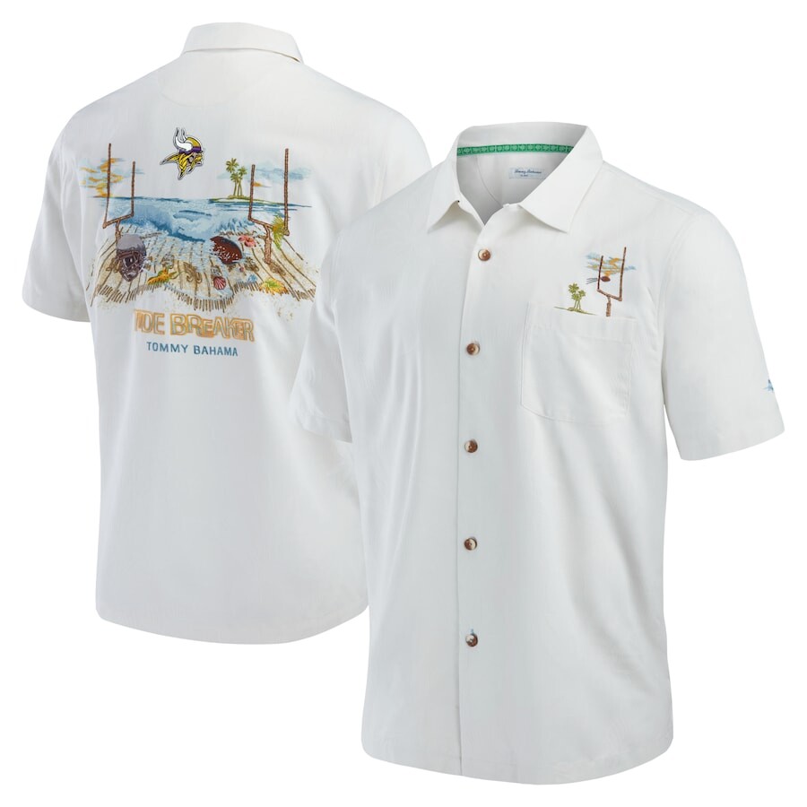 

Рубашка Tommy Bahama Minnesota Vikings, белый