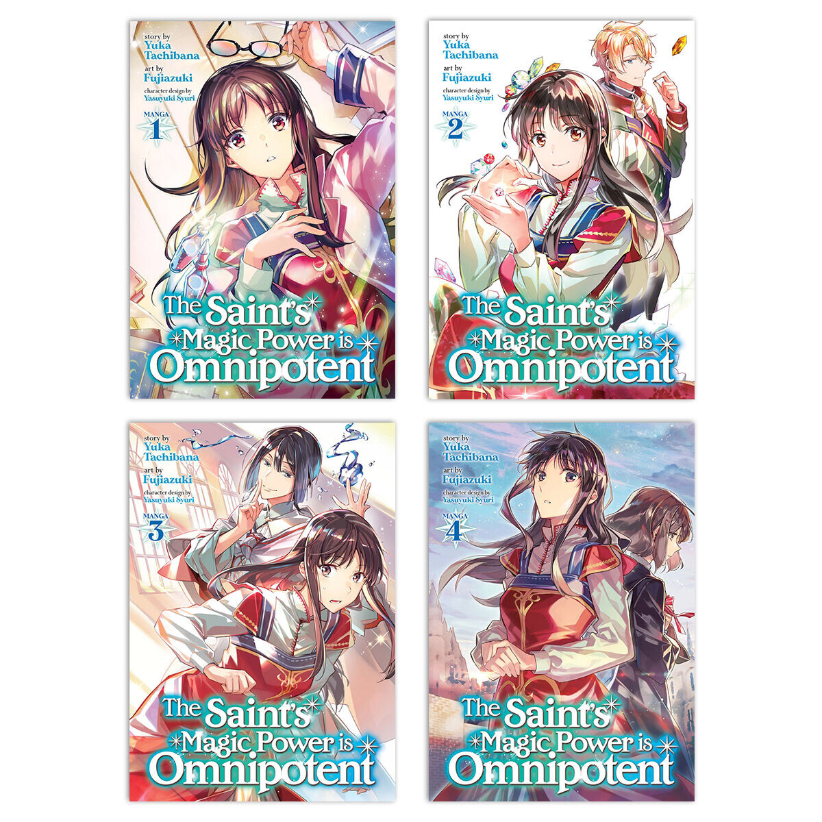 

Манга The Saints Magic Power is Omnipotent Manga (1-4) Bundle