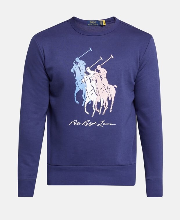 

Толстовка Polo Ralph Lauren, темно-синий