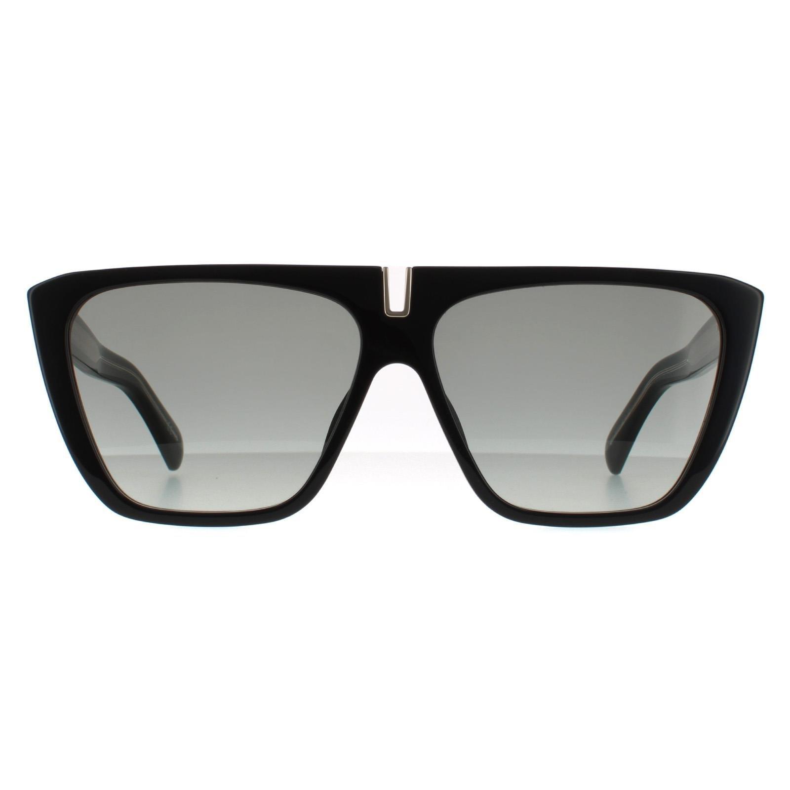 Квадратные черные серые солнцезащитные очки с градиентом GV7109/S Givenchy, черный jimmy choo jim sonja g n s 807 9o 55 черный ацетат