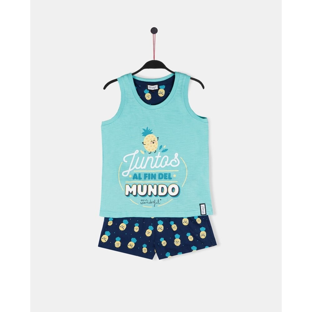 

Пижама Mr Wonderful Pineapple Sleeveless, синий