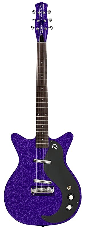 

Электрогитара Danelectro Blackout 59+ Purple Metalflake
