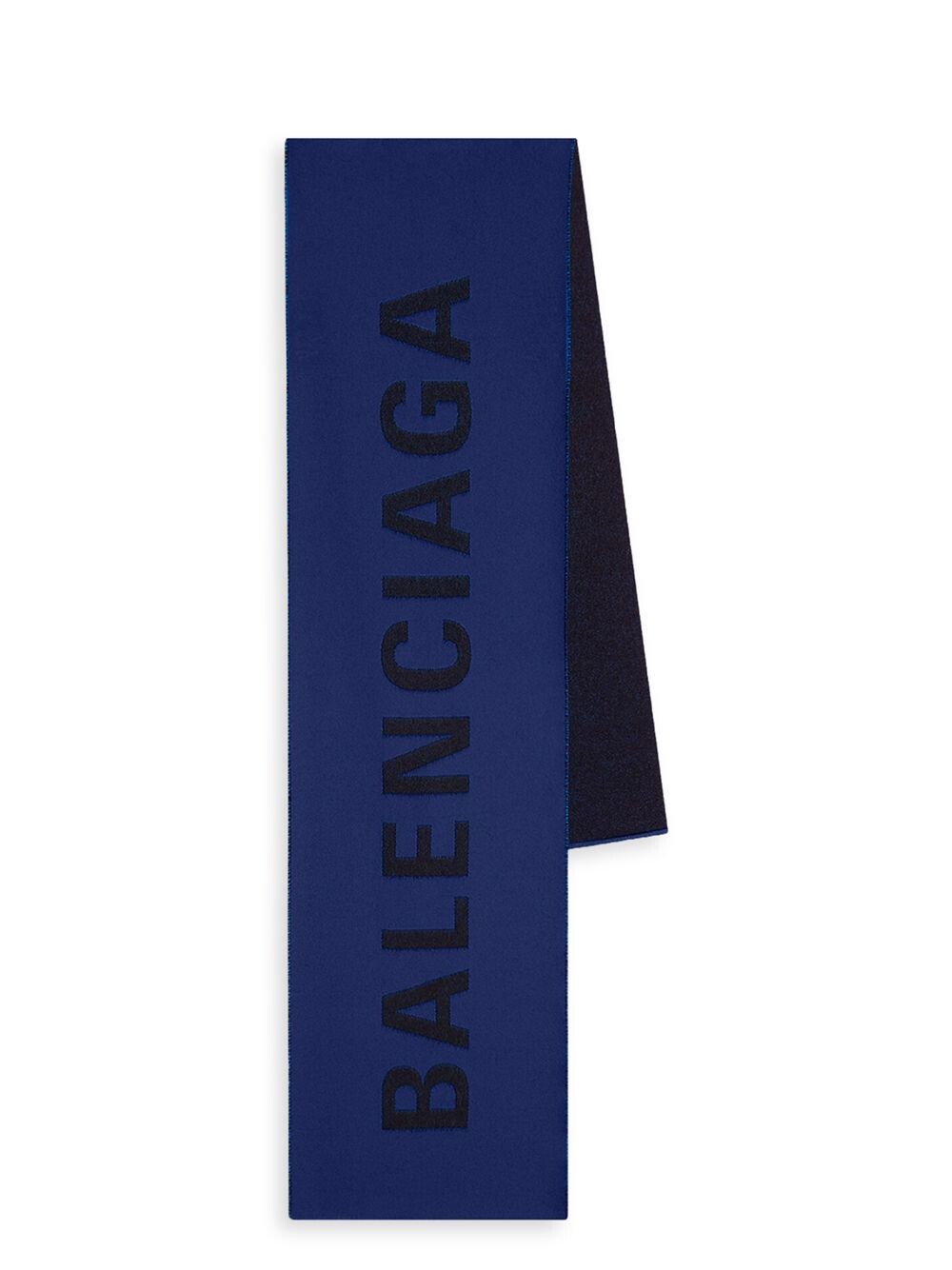 

Макро шарф Balenciaga, синий