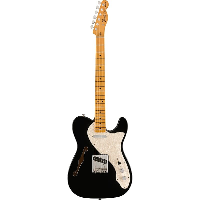 

Электрогитара Fender Vintera II 60s Telecaster Thinline Guitar, Maple Fingerboard, Black