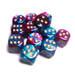 

Аксессуары Chessex Chessex 16mm d6 Set: Gemini Purple-Teal w/Gold (12)