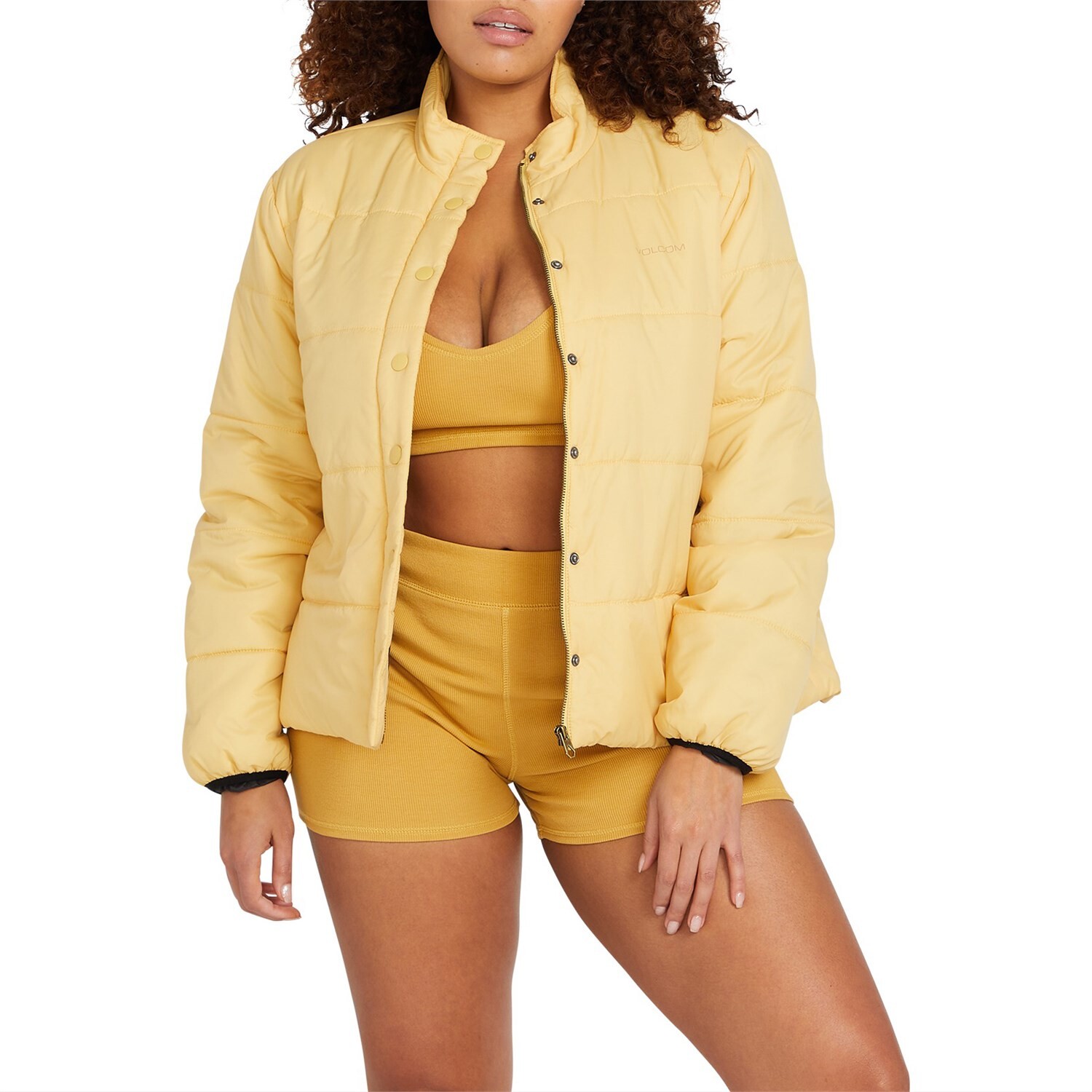 

Куртка Volcom Not Enuff Puff, цвет Dust Gold