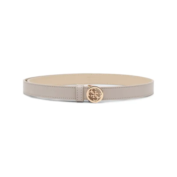 

Ремень с добавлением кожи Guess, бежевый