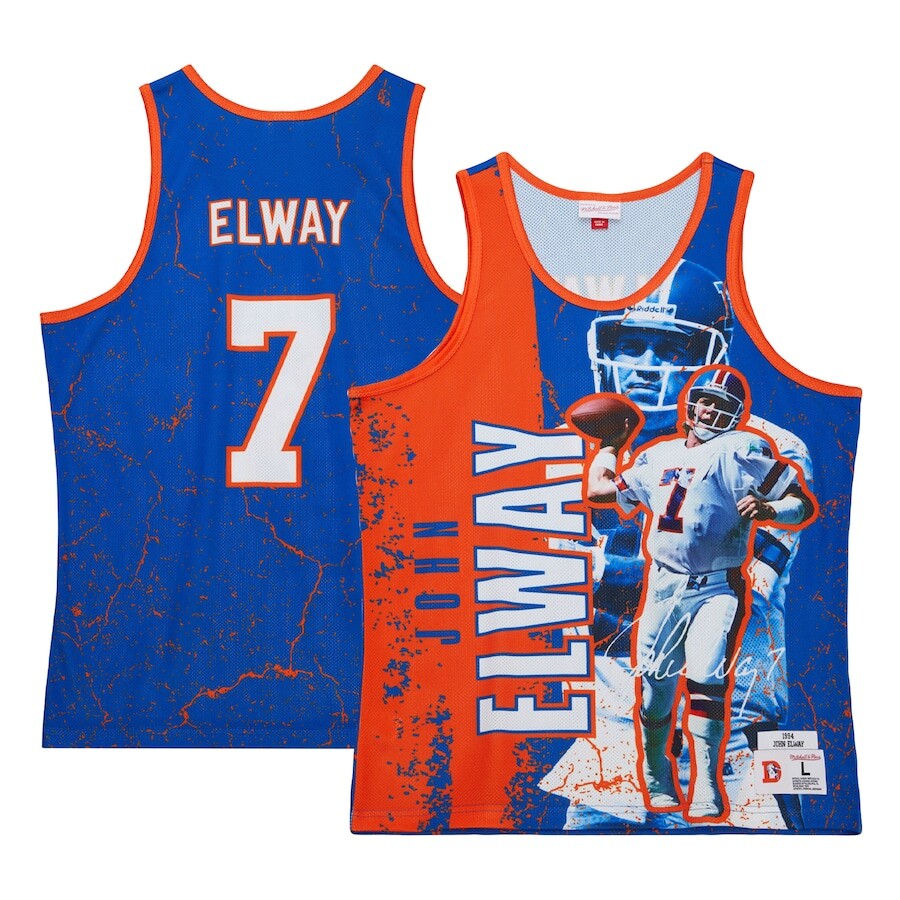 

Майка Mitchell & Ness Denver Broncos, роял