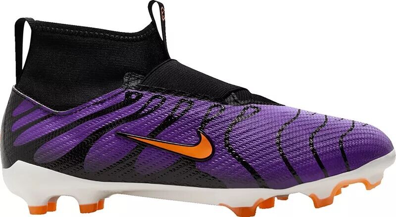 

Детские футбольные бутсы Nike Mercurial Zoom Superfly 9 AM Plus FG, фиолетовый/оранжевый