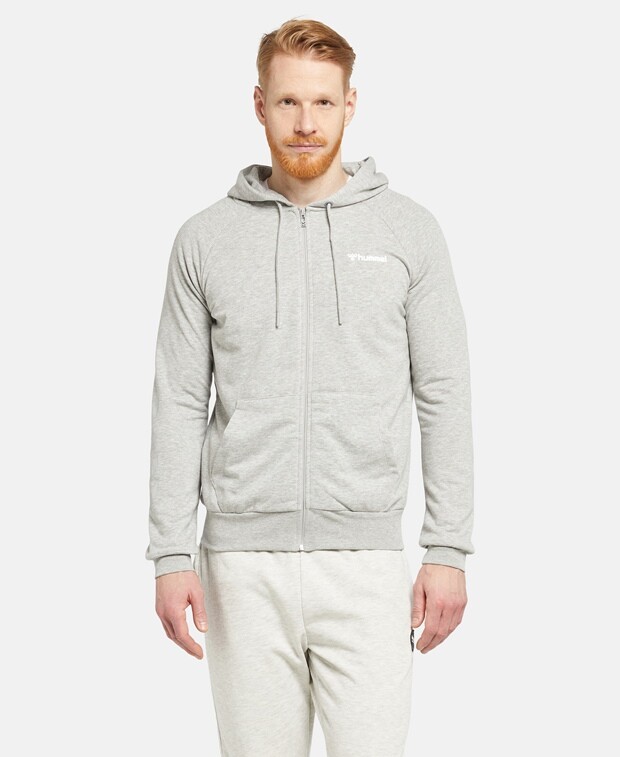 

Толстовка с капюшоном Hummel, средне-серый