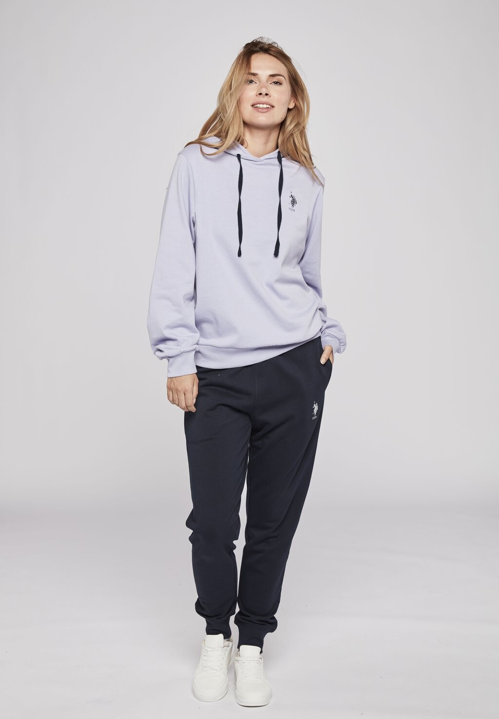 

Толстовка с капюшоном U.S. Polo Assn., Серый