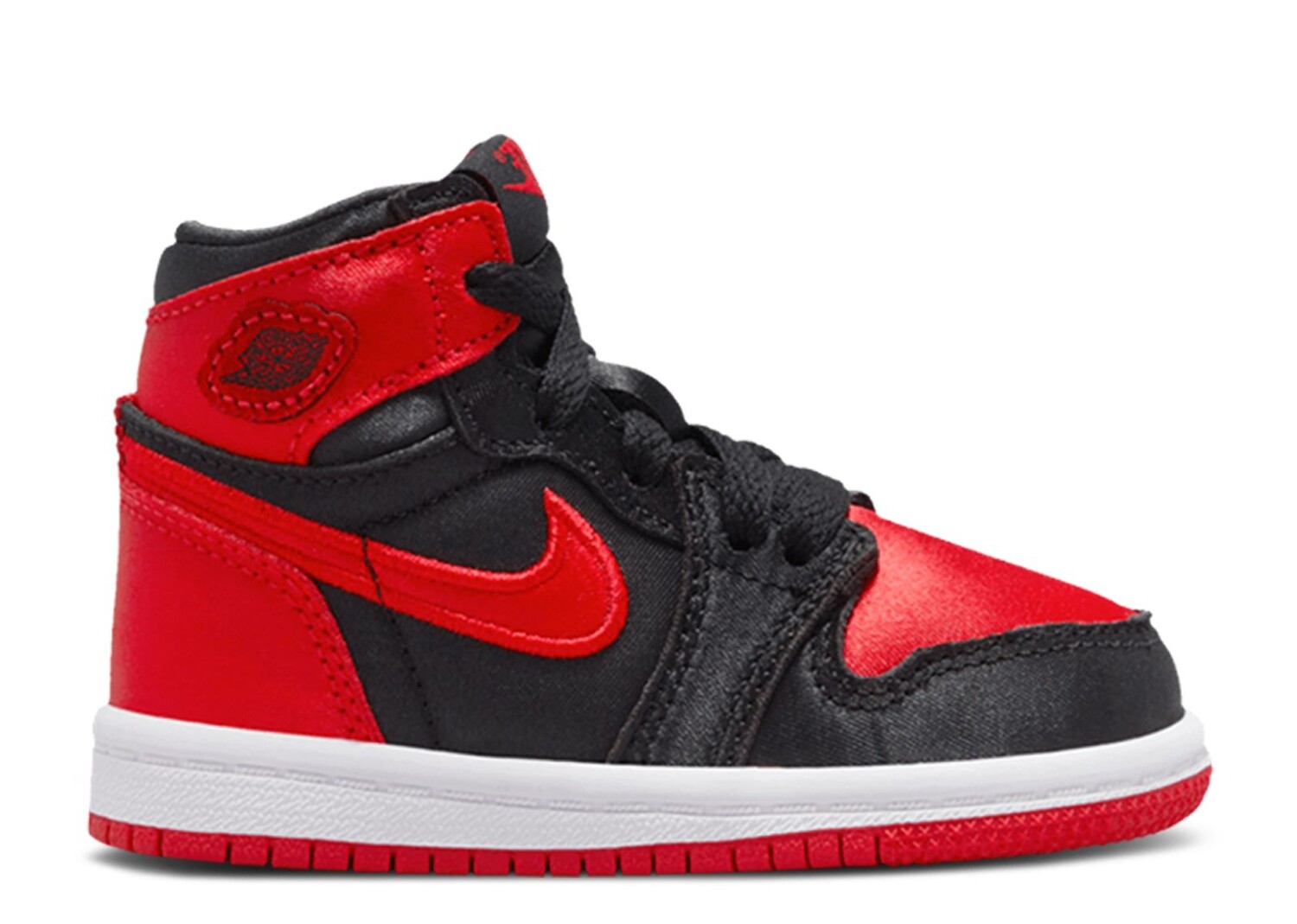 Кроссовки Air Jordan Air Jordan 1 Retro High Og Td 'Satin Bred' 2023, красный