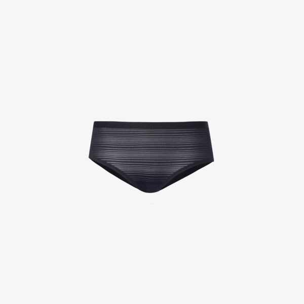 

Трусики soft stretch stripe с высокой посадкой Chantelle, черный