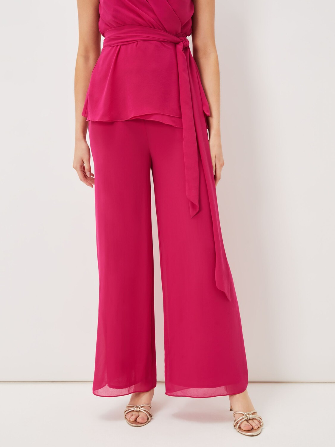 

Широкие брюки Phase Eight Florentine Co-Ord, пурпурный, Фиолетовый
