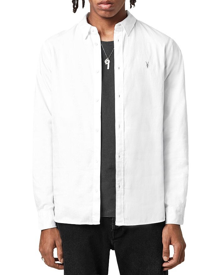 

Рубашка узкого кроя Хоторн ALLSAINTS
