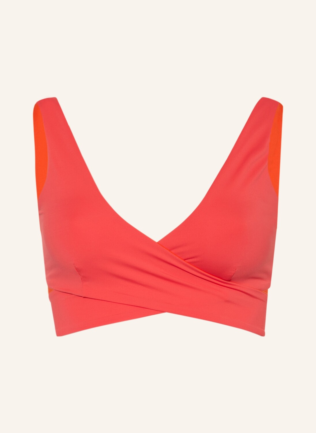 

Топ бикини MYMARINI Bralette WRAPTOP zum Wenden, красный