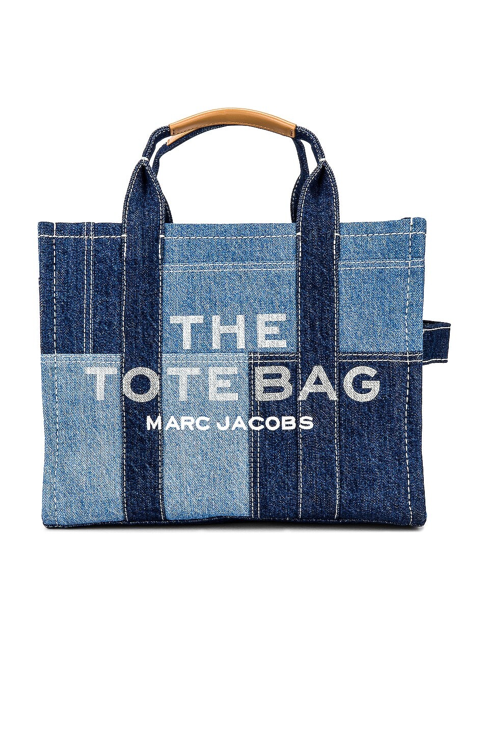 

Сумка-тоут Marc Jacobs The Denim Medium, цвет Blue Denim