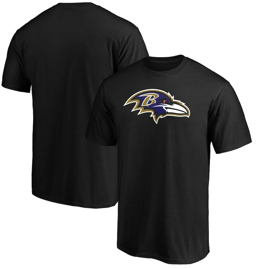 

Футболка с коротким рукавом Fanatics Branded Baltimore Ravens, черный