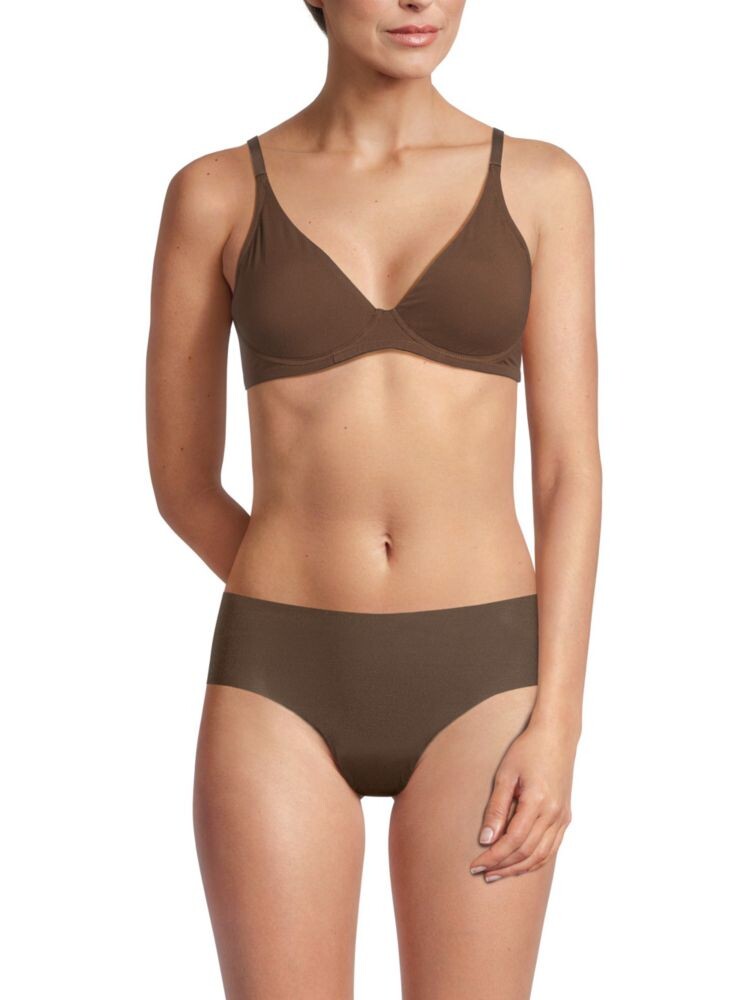 

Бюстгальтер свободного кроя с микро-V-образным вырезом Cosabella, цвет Dark Brown