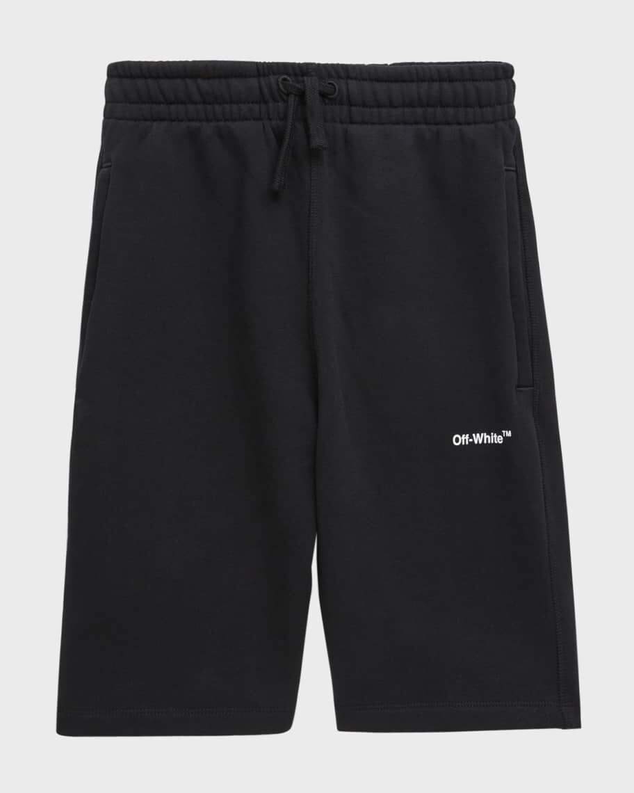 

Спортивные шорты с принтом логотипа и стрел для мальчика, размер 4–12 Off-White