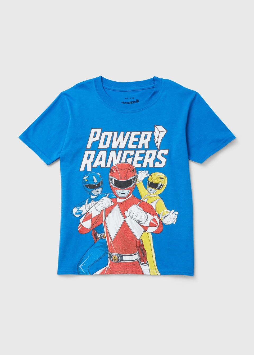 

Детская синяя футболка Power Rangers (5–13 лет)