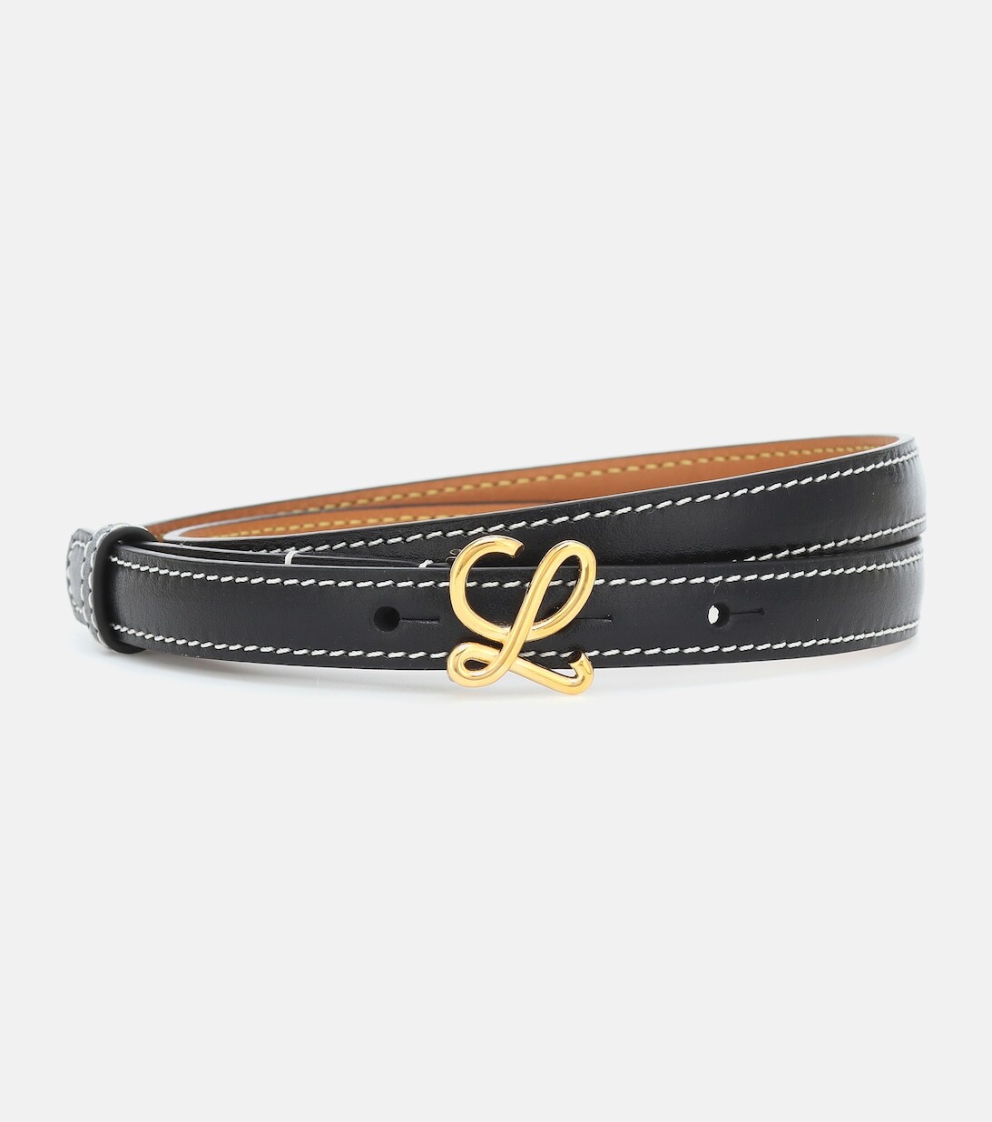 

Кожаный ремень Loewe, черный