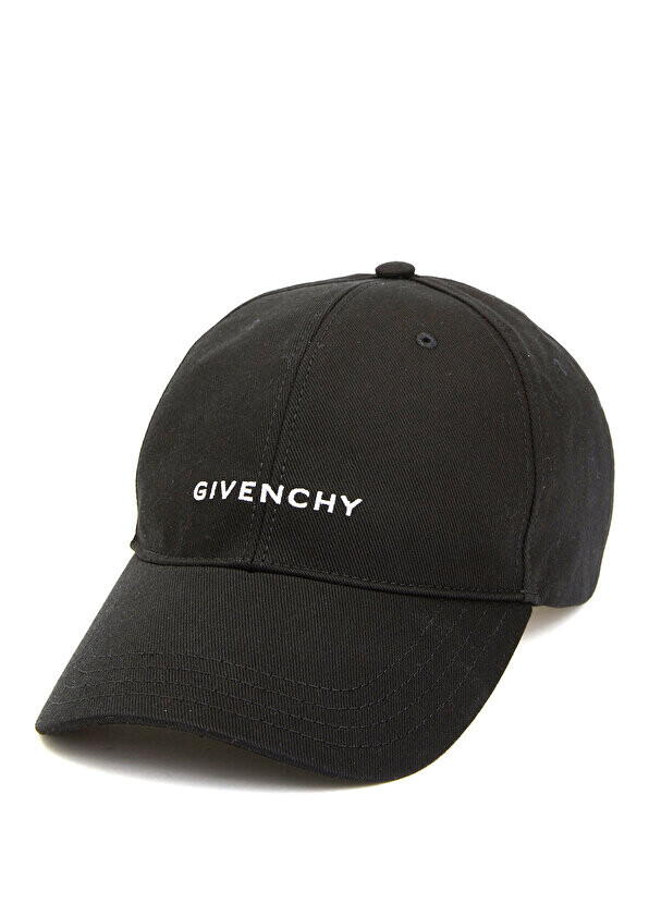 

Черная женская шляпа с вышитым логотипом Givenchy