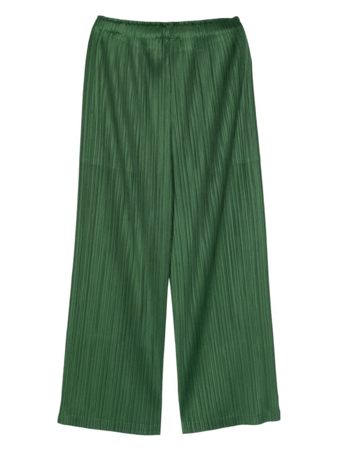 

Pleats Please Issey Miyake широкие брюки March со складками, зеленый
