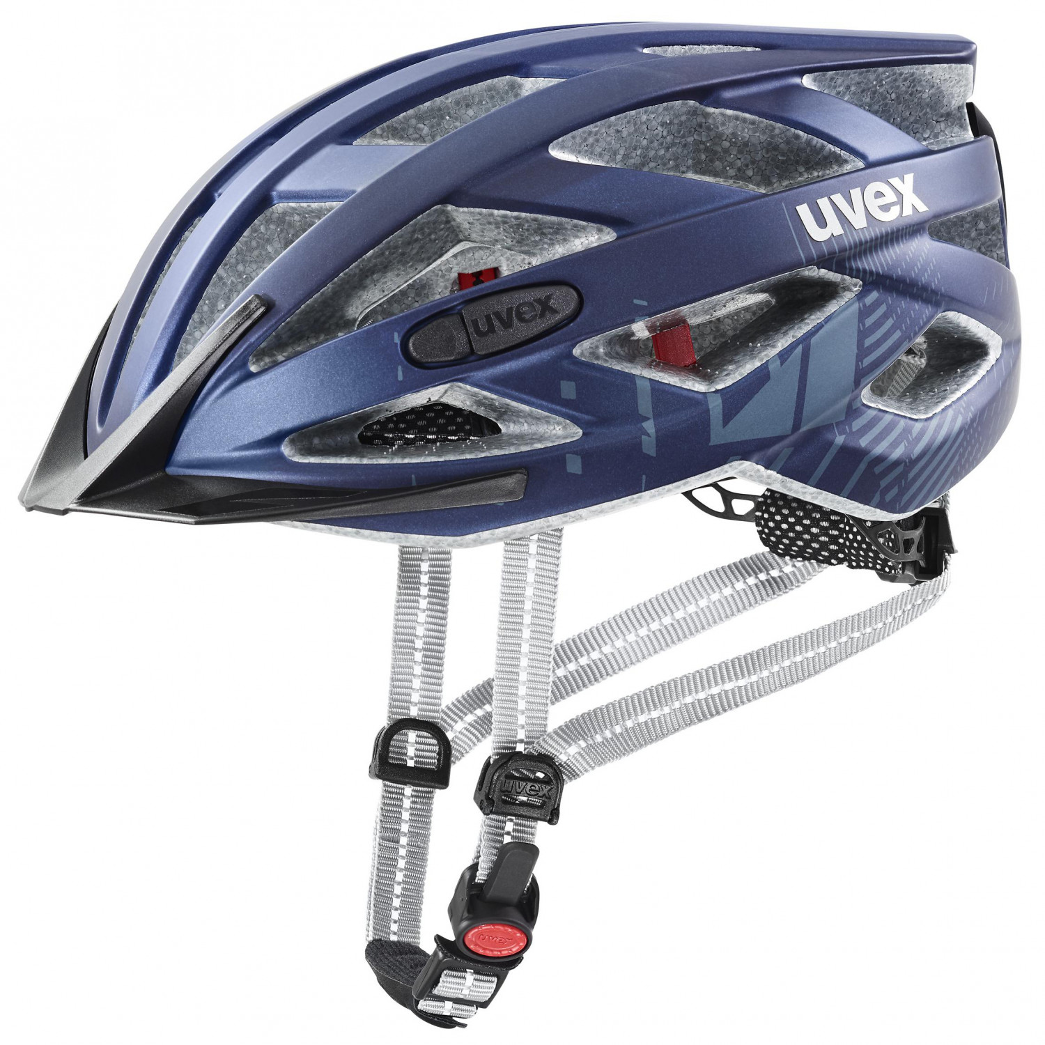 шлем велосипедный uvex i vo cc серый Велосипедный шлем Uvex City I Vo, цвет Deep Space Mat