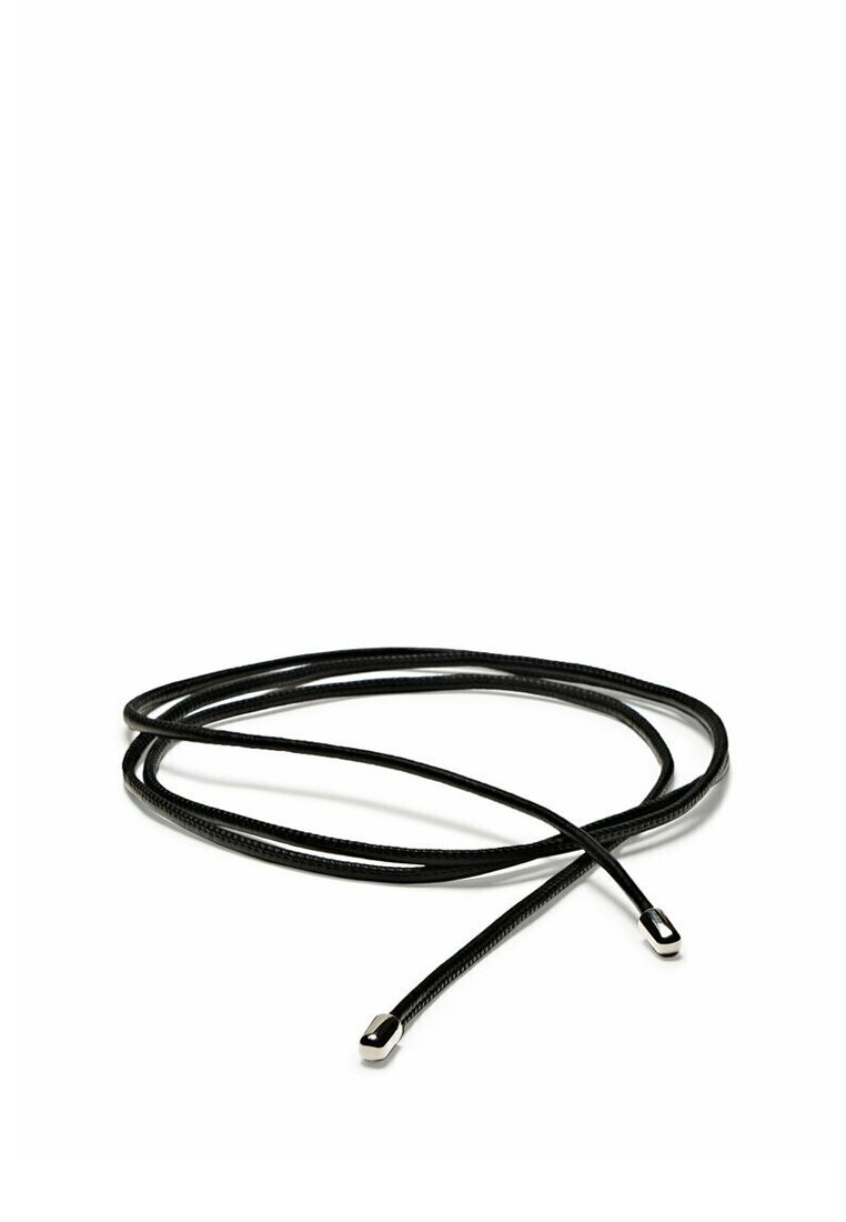 

Поясной ремень WITH KNOT DETAIL Massimo Dutti, цвет black