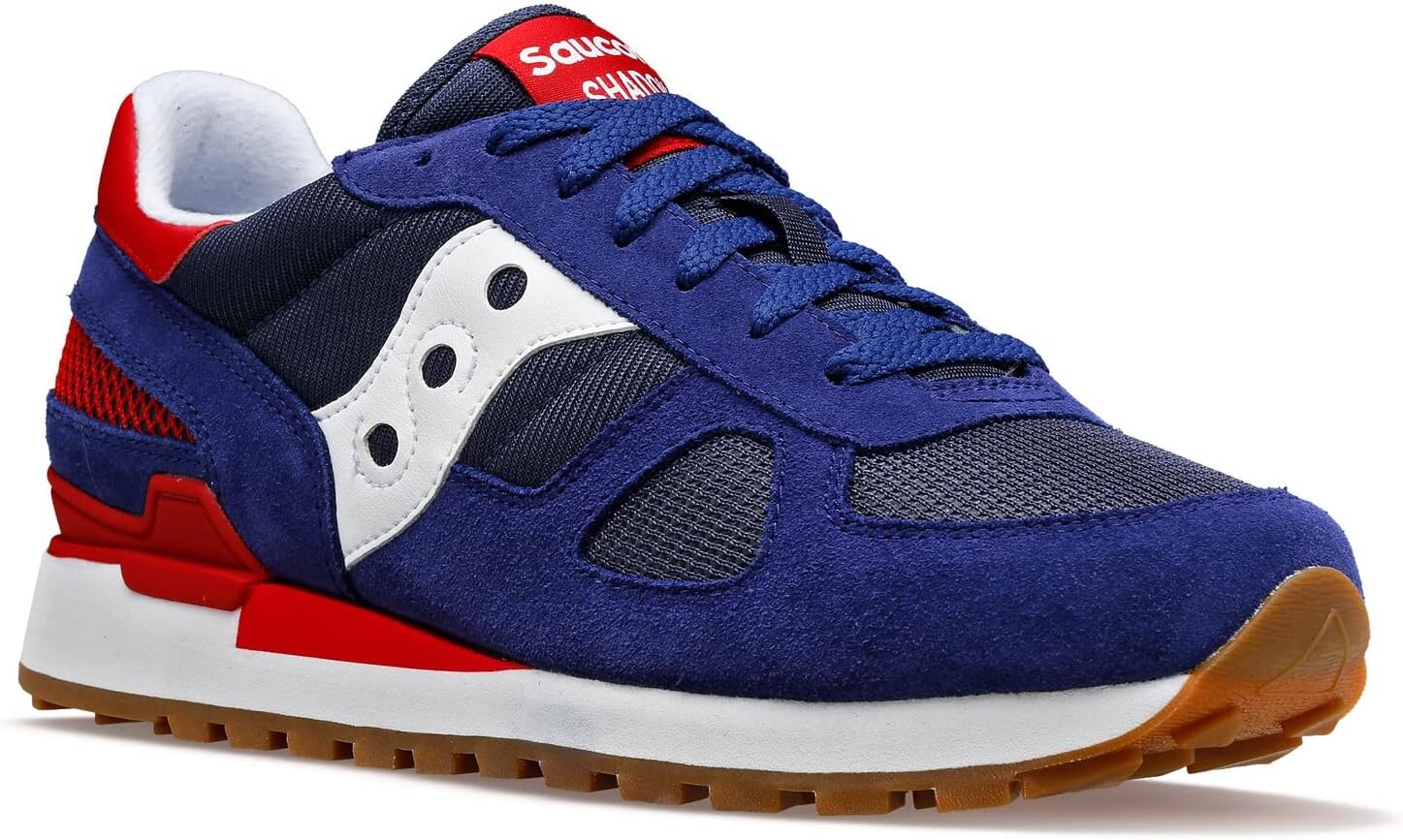 

Кроссовки Shadow Original Saucony Originals, цвет Navy/Red